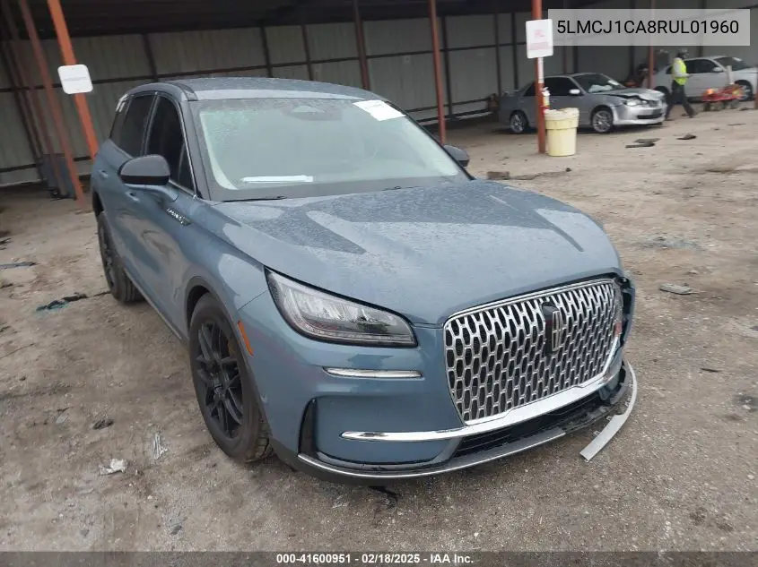 2024 Lincoln Corsair Premiere VIN: 5LMCJ1CA8RUL01960 Lot: 41600951