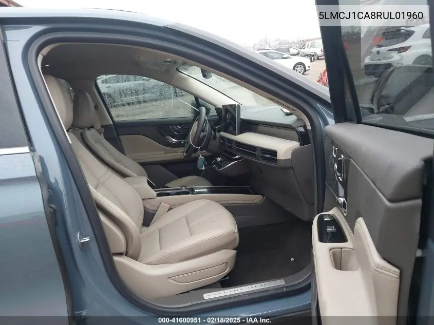 2024 Lincoln Corsair Premiere VIN: 5LMCJ1CA8RUL01960 Lot: 41600951
