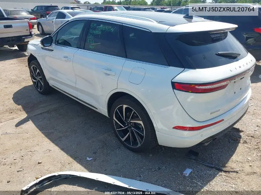 2024 Lincoln Corsair Grand Touring VIN: 5LMTJ5DZXRUL20764 Lot: 42217534