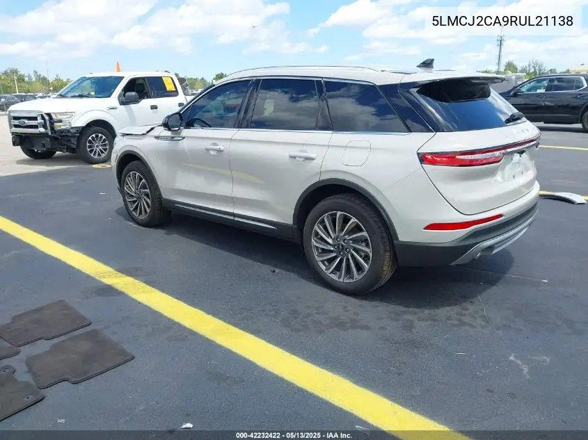 2024 Lincoln Corsair Reserve VIN: 5LMCJ2CA9RUL21138 Lot: 42232422