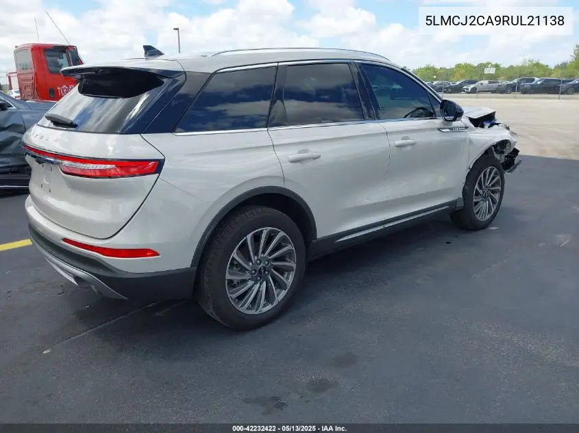 2024 Lincoln Corsair Reserve VIN: 5LMCJ2CA9RUL21138 Lot: 42232422