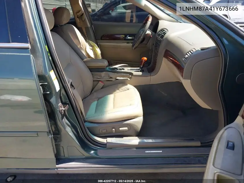 2001 Lincoln Ls V8 Auto VIN: 1LNHM87A41Y673666 Lot: 42257712