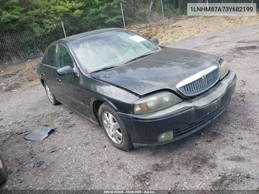 2003 Lincoln Ls V8 VIN: 1LNHM87A73Y682199 Lot: 42161834