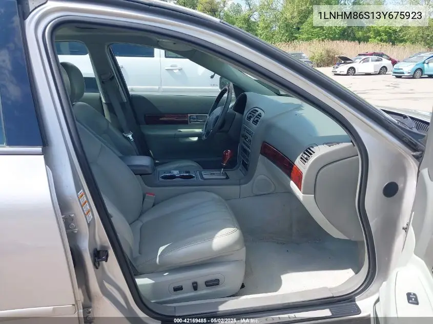 2003 Lincoln Ls V6 VIN: 1LNHM86S13Y675923 Lot: 42169485