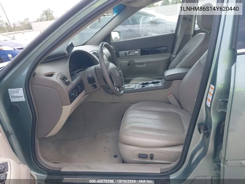 2004 Lincoln Ls V6 VIN: 1LNHM86S14Y620440 Lot: 40570396