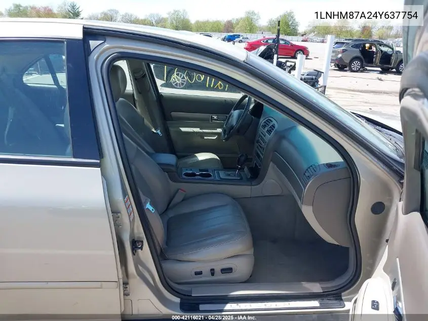 2004 Lincoln Ls V8 VIN: 1LNHM87A24Y637754 Lot: 42116021