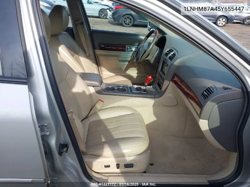2005 Lincoln Ls V8 VIN: 1LNHM87A45Y655447 Lot: 41321172