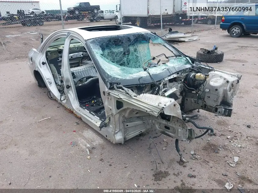 2005 Lincoln Ls V8 VIN: 1LNHM87A35Y660994 Lot: 41958309