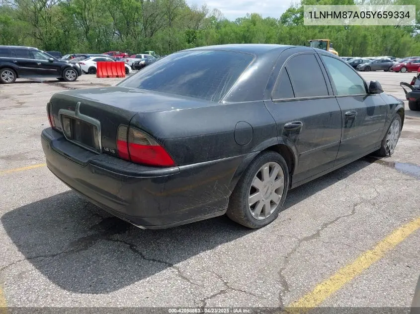2005 Lincoln Ls V8 VIN: 1LNHM87A05Y659334 Lot: 42058863