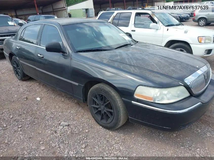 2006 Lincoln Ls V8 VIN: 1LNFM87AX6Y637639 Lot: 42422466