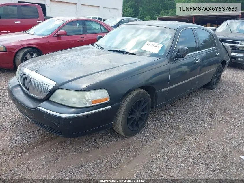 2006 Lincoln Ls V8 VIN: 1LNFM87AX6Y637639 Lot: 42422466