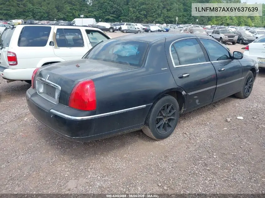 2006 Lincoln Ls V8 VIN: 1LNFM87AX6Y637639 Lot: 42422466