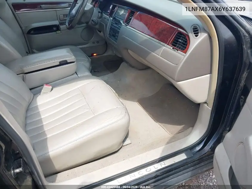 2006 Lincoln Ls V8 VIN: 1LNFM87AX6Y637639 Lot: 42422466