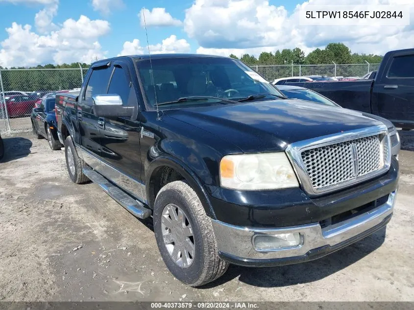 2006 Lincoln Mark Lt VIN: 5LTPW18546FJ02844 Lot: 40373579