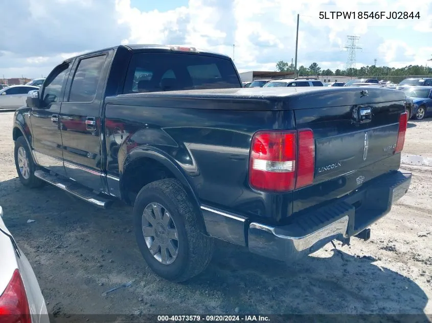 2006 Lincoln Mark Lt VIN: 5LTPW18546FJ02844 Lot: 40373579