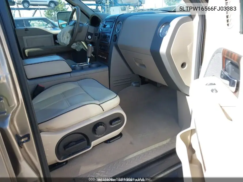 2006 Lincoln Mark Lt VIN: 5LTPW16566FJ03383 Lot: 42057560