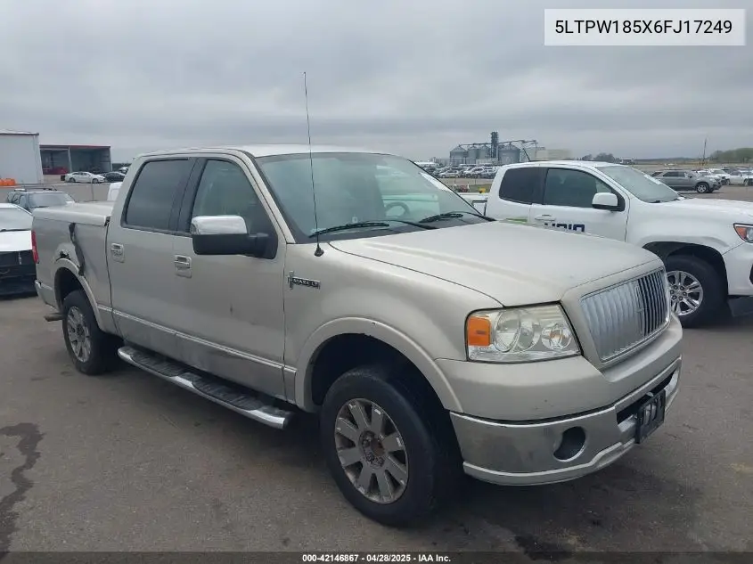 2006 Lincoln Mark Lt VIN: 5LTPW185X6FJ17249 Lot: 42146867