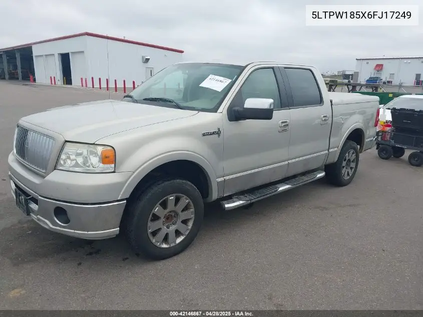 2006 Lincoln Mark Lt VIN: 5LTPW185X6FJ17249 Lot: 42146867