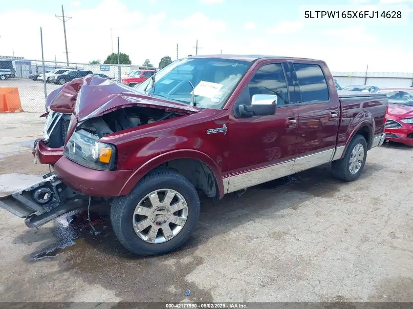 2006 Lincoln Mark Lt VIN: 5LTPW165X6FJ14628 Lot: 42177990