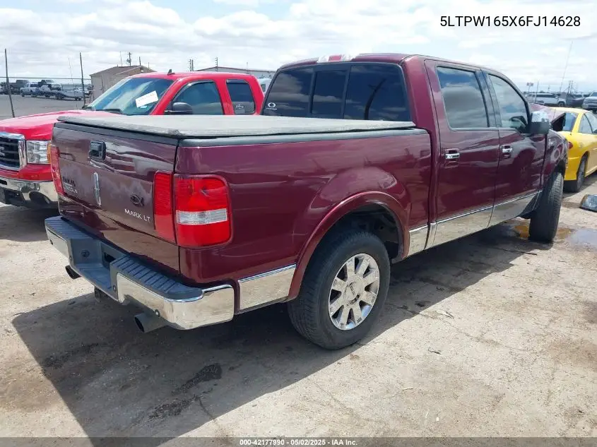 2006 Lincoln Mark Lt VIN: 5LTPW165X6FJ14628 Lot: 42177990