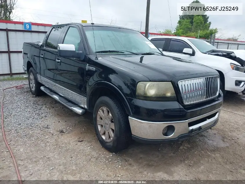 2006 Lincoln Mark Lt VIN: 5LTPW16526FJ25249 Lot: 42183619