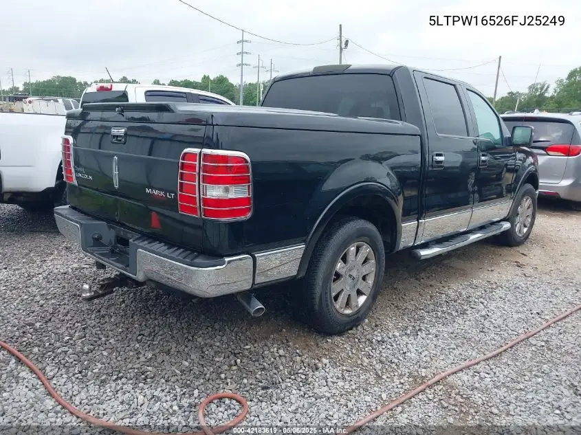2006 Lincoln Mark Lt VIN: 5LTPW16526FJ25249 Lot: 42183619