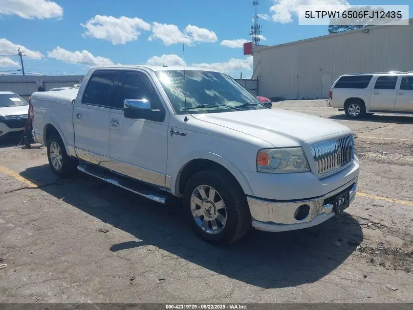 2006 Lincoln Mark Lt VIN: 5LTPW16506FJ12435 Lot: 42319729