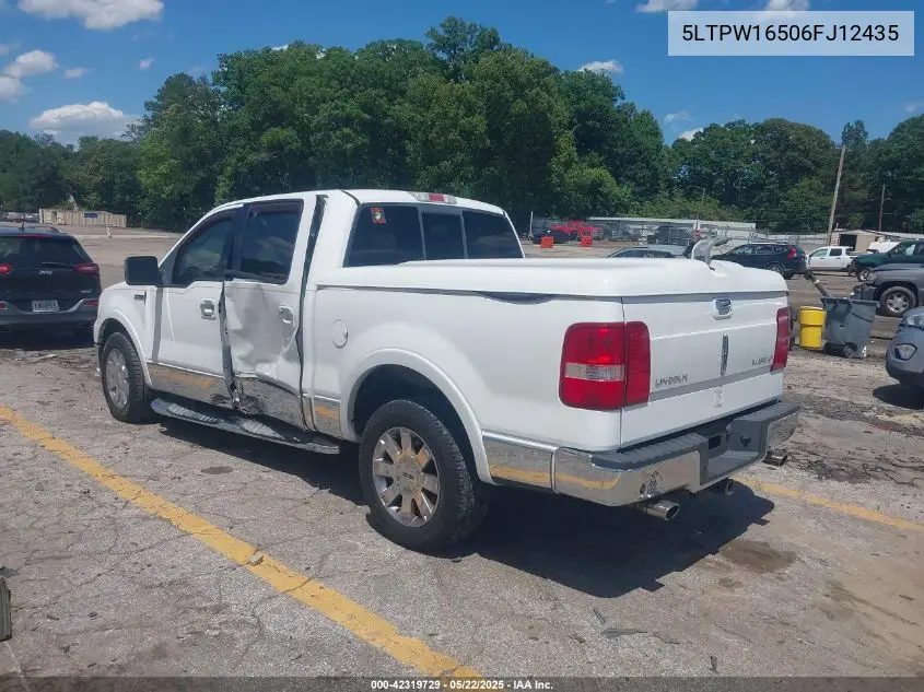 2006 Lincoln Mark Lt VIN: 5LTPW16506FJ12435 Lot: 42319729