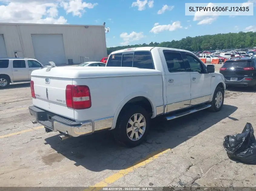 2006 Lincoln Mark Lt VIN: 5LTPW16506FJ12435 Lot: 42319729