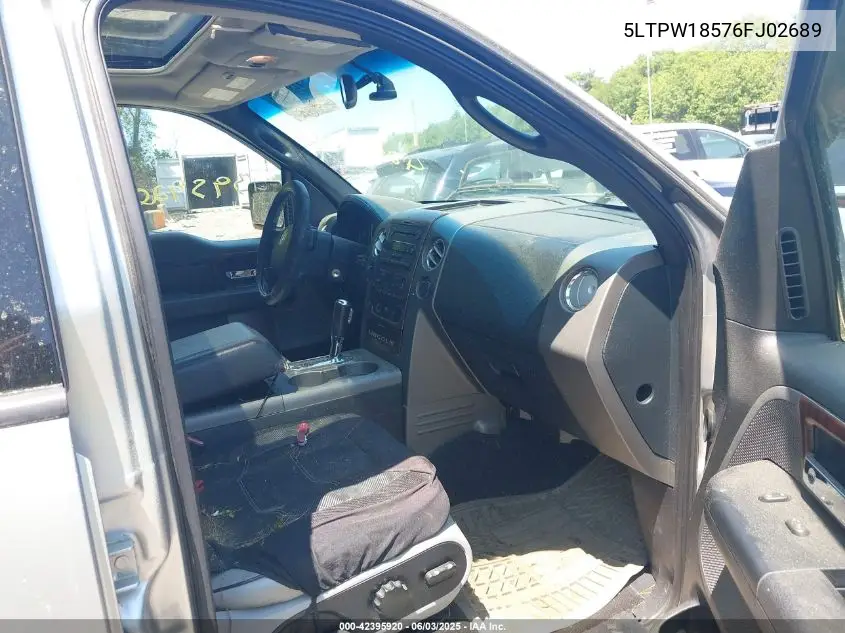 2006 Lincoln Mark Lt VIN: 5LTPW18576FJ02689 Lot: 42395920