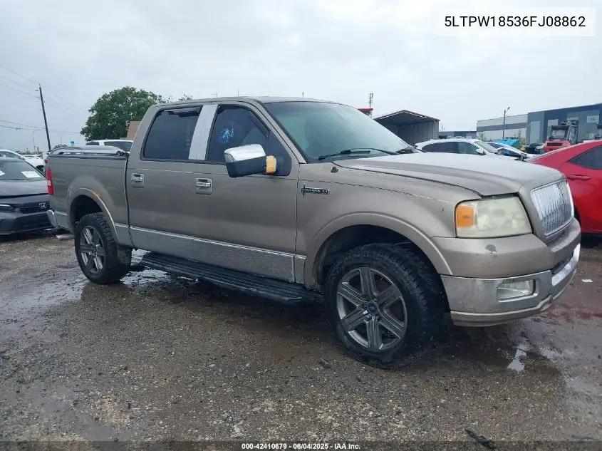 2006 Lincoln Mark Lt VIN: 5LTPW18536FJ08862 Lot: 42410679