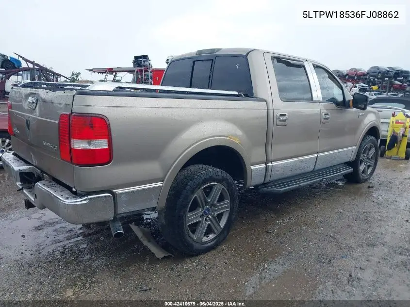 2006 Lincoln Mark Lt VIN: 5LTPW18536FJ08862 Lot: 42410679