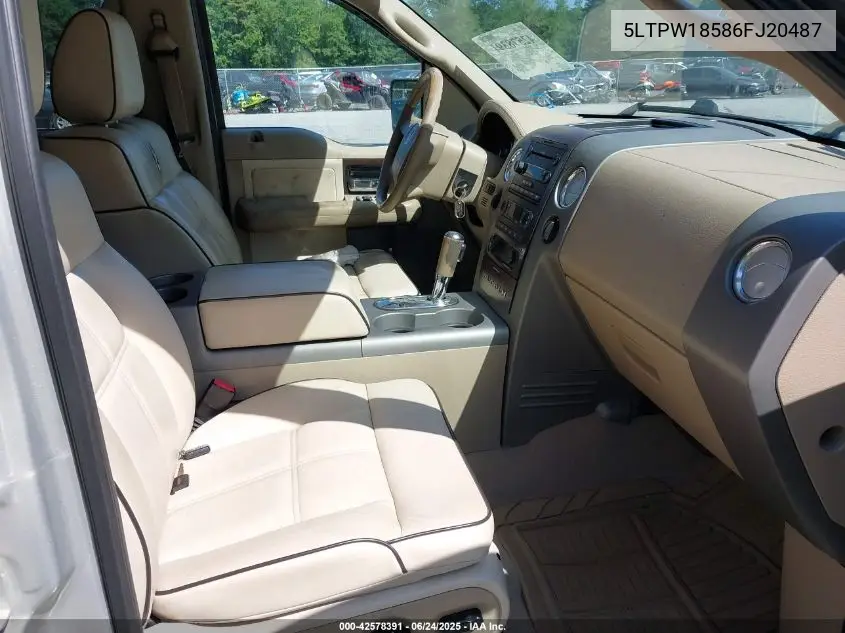2006 Lincoln Mark Lt VIN: 5LTPW18586FJ20487 Lot: 42578391
