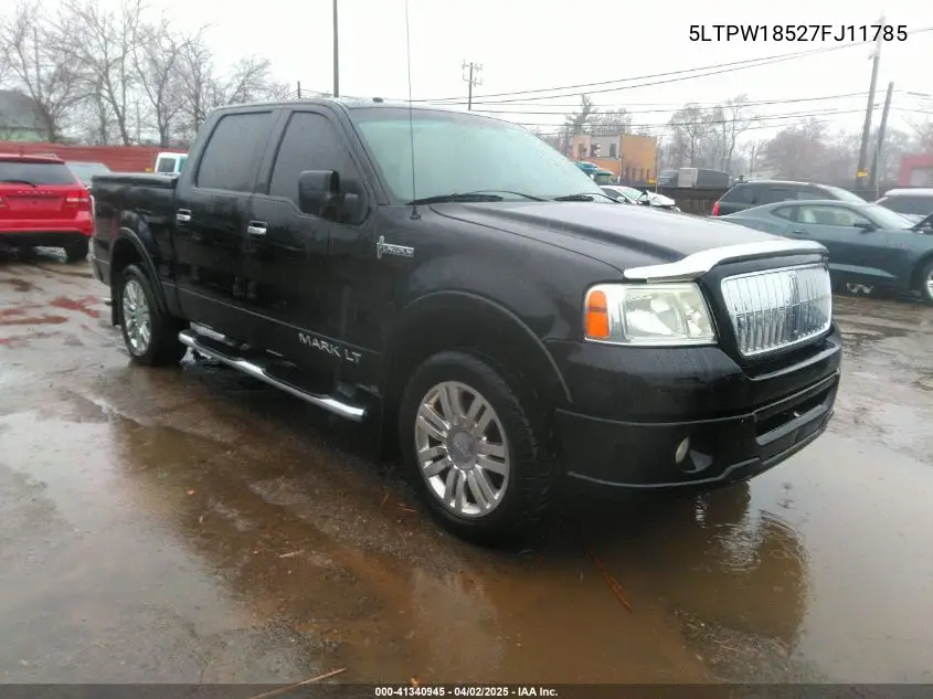 2007 Lincoln Mark Lt VIN: 5LTPW18527FJ11785 Lot: 41340945