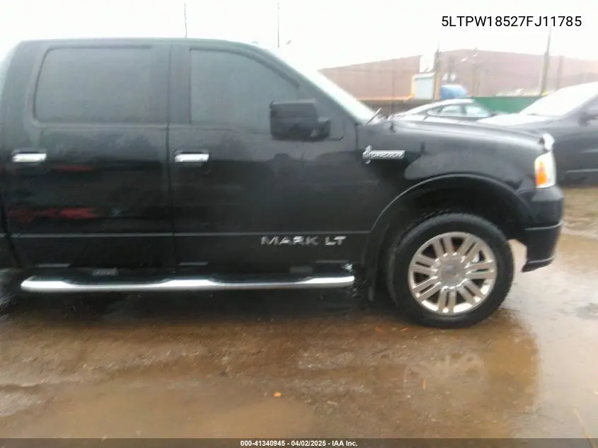 2007 Lincoln Mark Lt VIN: 5LTPW18527FJ11785 Lot: 41340945