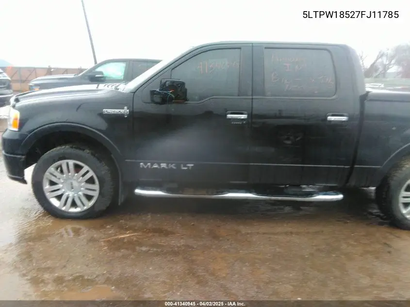 2007 Lincoln Mark Lt VIN: 5LTPW18527FJ11785 Lot: 41340945
