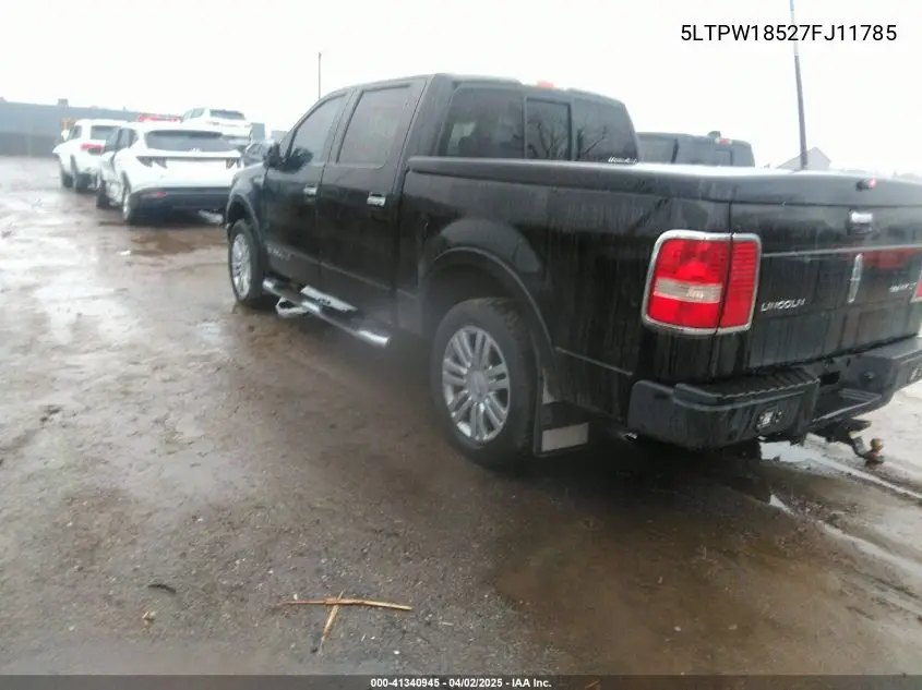 2007 Lincoln Mark Lt VIN: 5LTPW18527FJ11785 Lot: 41340945