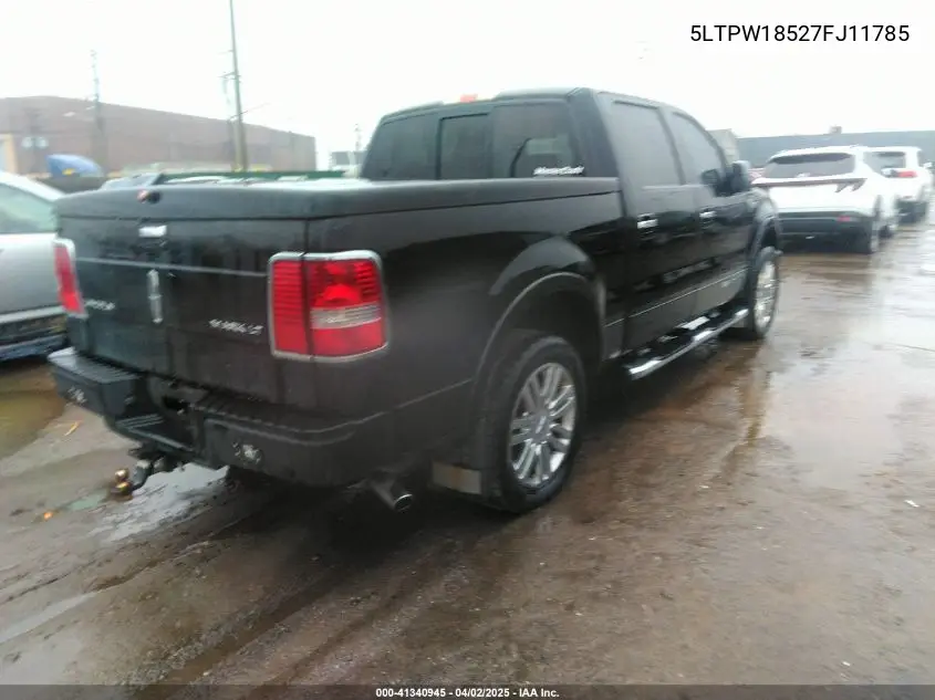 2007 Lincoln Mark Lt VIN: 5LTPW18527FJ11785 Lot: 41340945