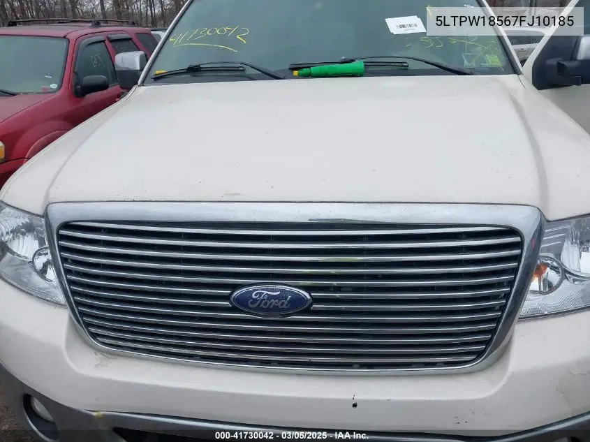2007 Lincoln Mark Lt VIN: 5LTPW18567FJ10185 Lot: 41730042