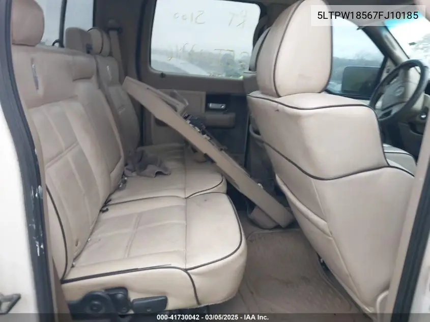 2007 Lincoln Mark Lt VIN: 5LTPW18567FJ10185 Lot: 41730042
