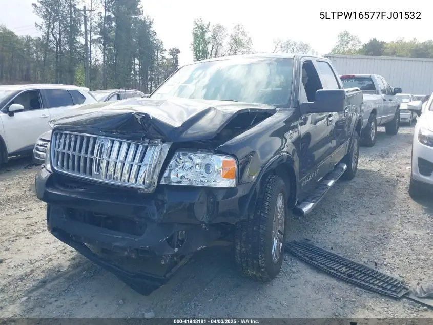2007 Lincoln Mark Lt VIN: 5LTPW16577FJ01532 Lot: 41948181