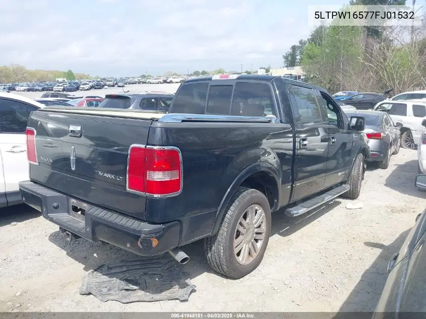 2007 Lincoln Mark Lt VIN: 5LTPW16577FJ01532 Lot: 41948181