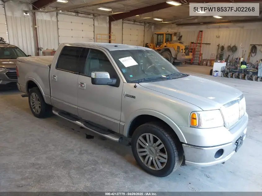 2007 Lincoln Mark Lt VIN: 5LTPW18537FJ02268 Lot: 42127779