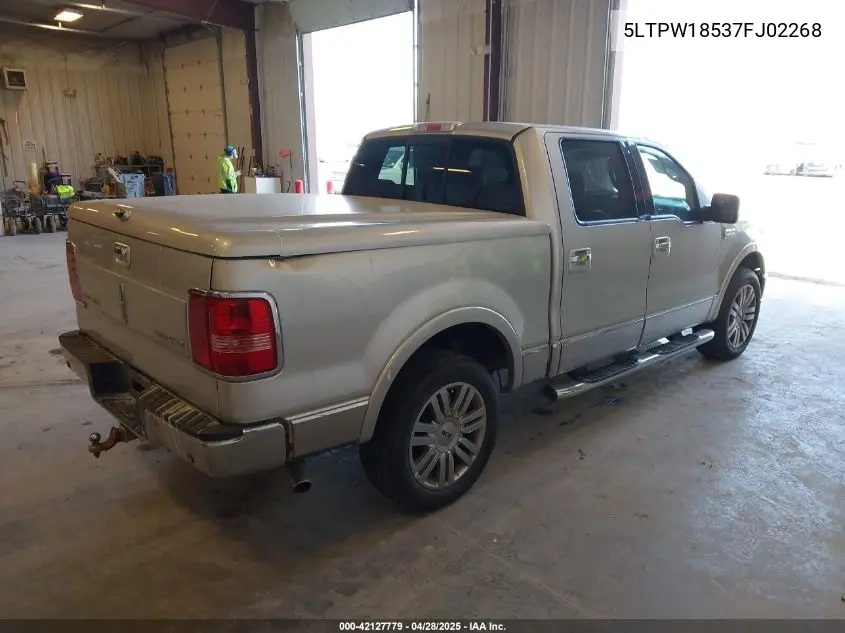 2007 Lincoln Mark Lt VIN: 5LTPW18537FJ02268 Lot: 42127779