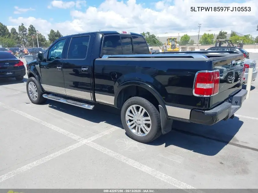 2007 Lincoln Mark Lt VIN: 5LTPW18597FJ10553 Lot: 42257256