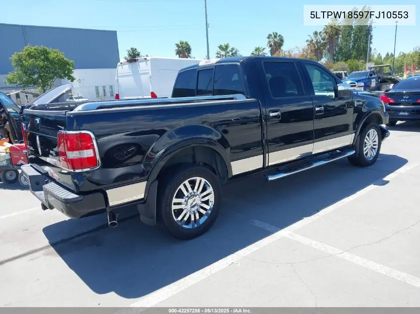 2007 Lincoln Mark Lt VIN: 5LTPW18597FJ10553 Lot: 42257256