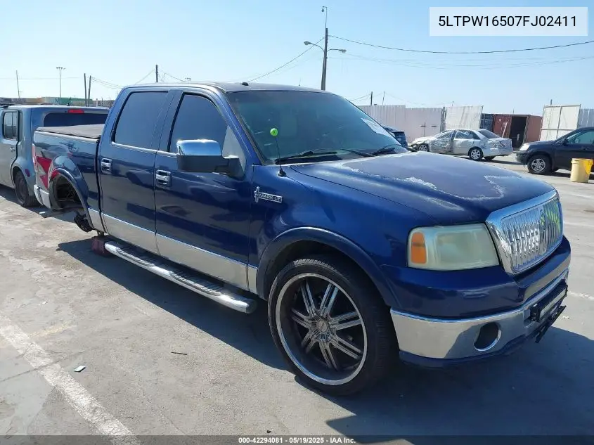 2007 Lincoln Mark Lt VIN: 5LTPW16507FJ02411 Lot: 42294081