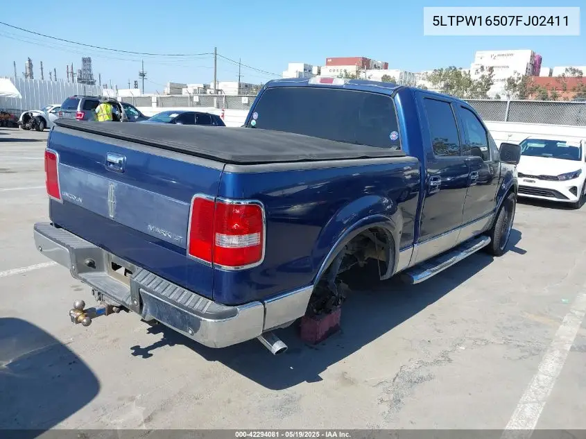2007 Lincoln Mark Lt VIN: 5LTPW16507FJ02411 Lot: 42294081