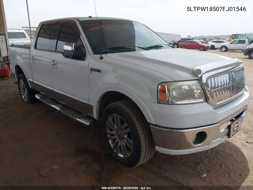 2007 Lincoln Mark Lt VIN: 5LTPW18507FJ01546 Lot: 42388179