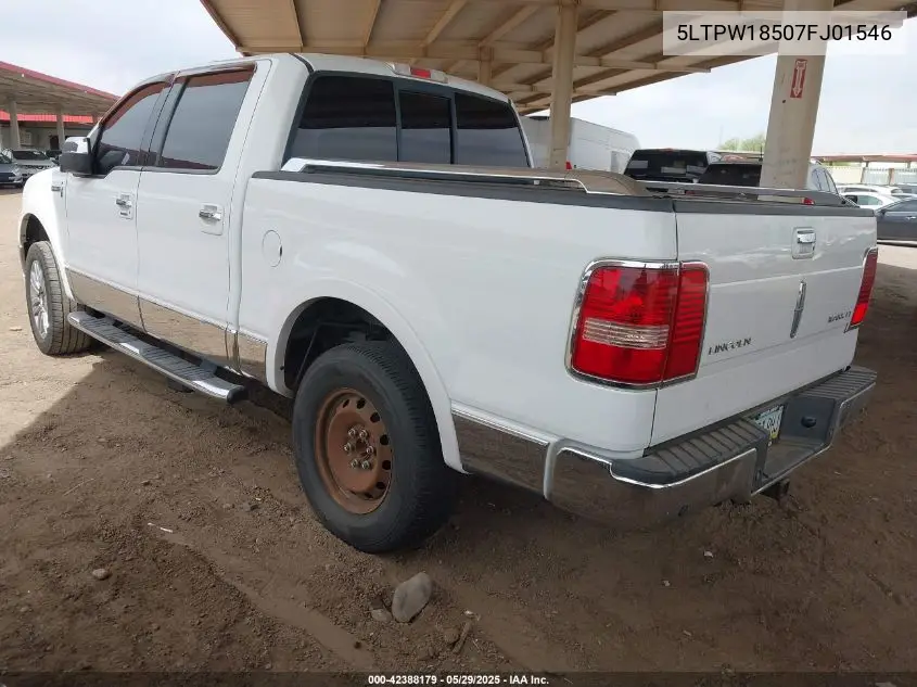 2007 Lincoln Mark Lt VIN: 5LTPW18507FJ01546 Lot: 42388179